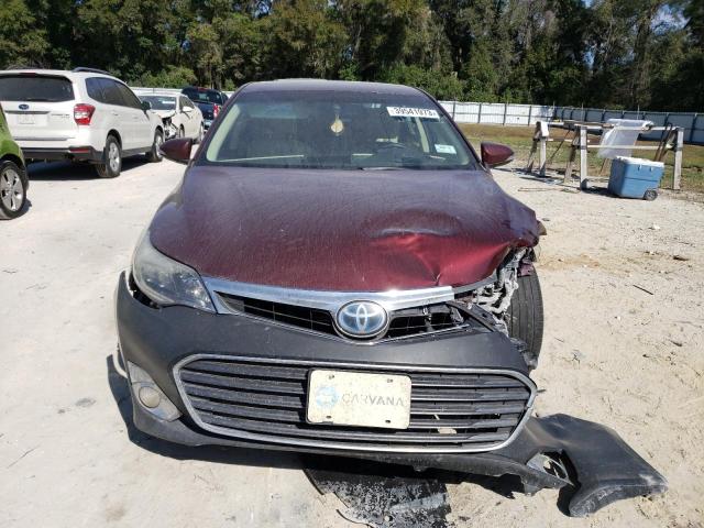 4T1BD1EBXDU017783 - 2013 TOYOTA AVALON HYBRID RED photo 5