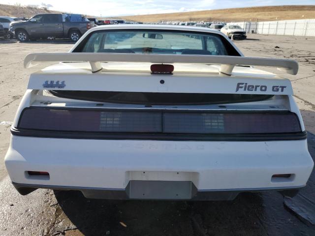 1G2PG379XFP268977 - 1985 PONTIAC FIERO GT WHITE photo 6