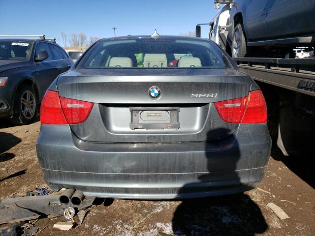 WBAPK5C55BA656203 - 2011 BMW 328 XI SULEV CHARCOAL photo 6