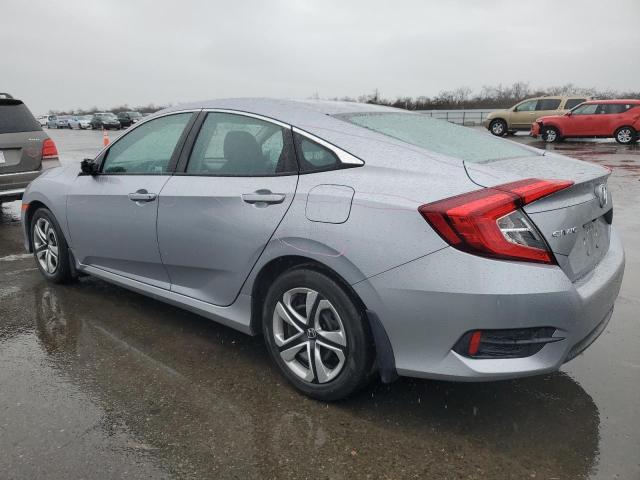 2HGFC2F52JH566661 - 2018 HONDA CIVIC LX SILVER photo 2