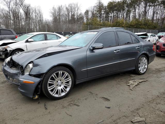 WDBUF87XX8B348162 - 2008 MERCEDES-BENZ E 350 4MATIC BLUE photo 1