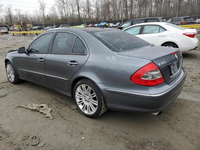 WDBUF87XX8B348162 - 2008 MERCEDES-BENZ E 350 4MATIC BLUE photo 2