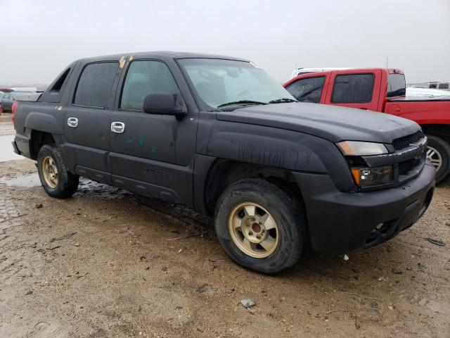 3GNEC13T82G101141 - 2002 CHEVROLET AVALANCHE C1500 BLACK photo 4