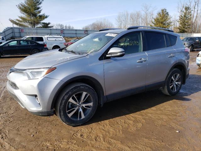 JTMRFREV8JD245783 - 2018 TOYOTA RAV4 ADVENTURE SILVER photo 1