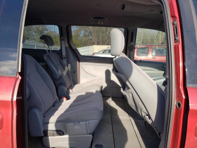 2A4GP54L27R133882 - 2007 CHRYSLER TOWN & COU TOURING ბურგუნდია ფოტო 10