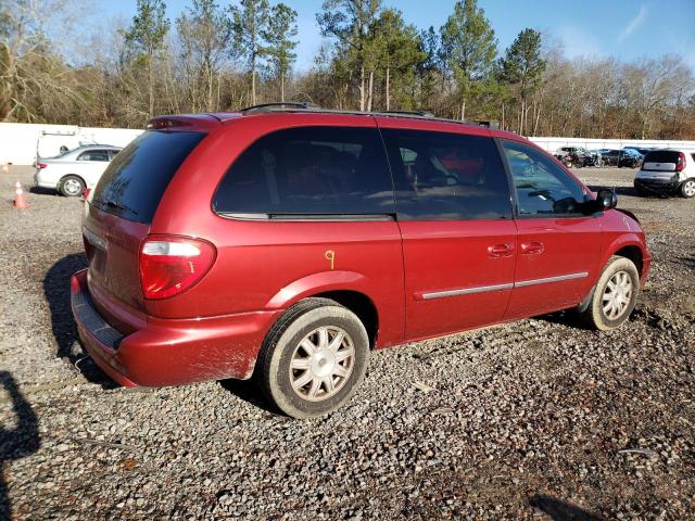 2A4GP54L27R133882 - 2007 CHRYSLER TOWN & COU TOURING BURGUNDY photo 3