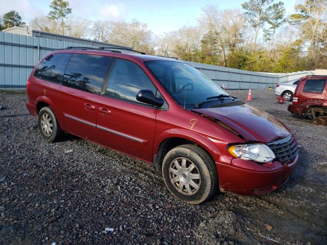 2A4GP54L27R133882 - 2007 CHRYSLER TOWN & COU TOURING ბურგუნდია ფოტო 4