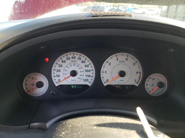 2A4GP54L27R133882 - 2007 CHRYSLER TOWN & COU TOURING ბურგუნდია ფოტო 9