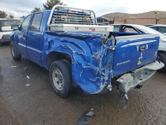 1Z7HT28P17S176663 - 2007 MITSUBISHI RAIDER LS BLUE photo 2