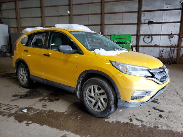 3CZRM3H50FG711385 - 2015 HONDA CR-V EX YELLOW photo 4