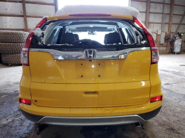 3CZRM3H50FG711385 - 2015 HONDA CR-V EX YELLOW photo 6