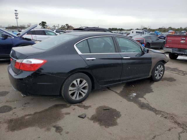 1HGCR2F30EA156414 - 2014 HONDA ACCORD LX BLACK photo 3