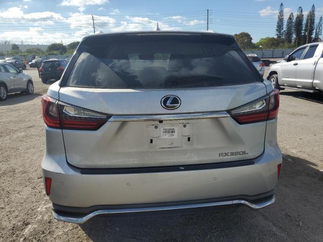 JTJGZKCA0K2010987 - 2019 LEXUS RX 350 L SILVER photo 6