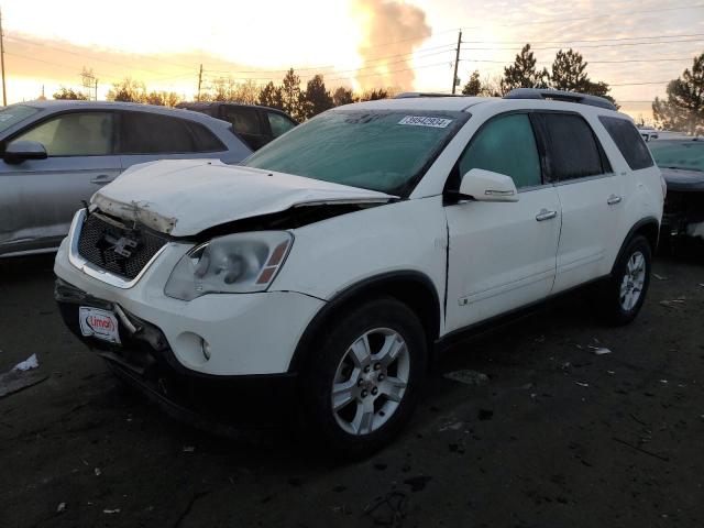 1GKEV23D49J208685 - 2009 GMC ACADIA SLT-1 WHITE photo 1