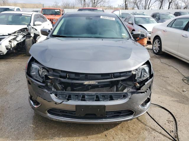 3FAHP0JG3CR115096 - 2012 FORD FUSION SEL GRAY photo 5