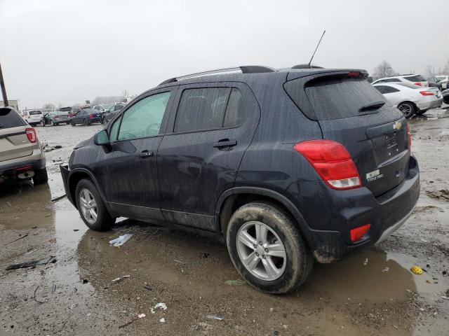 KL7CJPSM8NB519700 - 2022 CHEVROLET TRAX 1LT BLACK photo 2