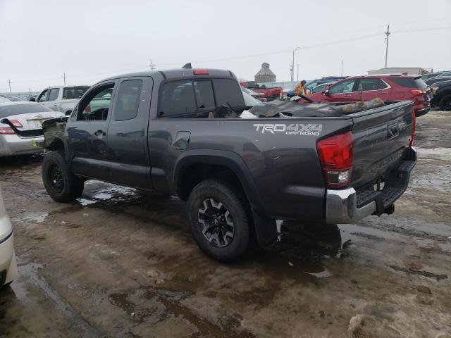 5TFSZ5AN4HX047248 - 2017 TOYOTA TACOMA ACCESS CAB GRAY photo 2