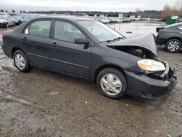 2T1BR32EX7C777553 - 2007 TOYOTA COROLLA CE BLACK photo 4