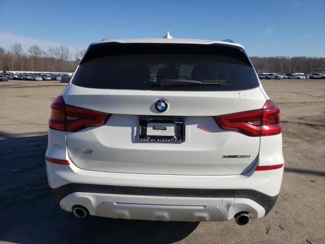 5UXTY5C09L9B89960 - 2020 BMW X3 XDRIVE30I WHITE photo 6