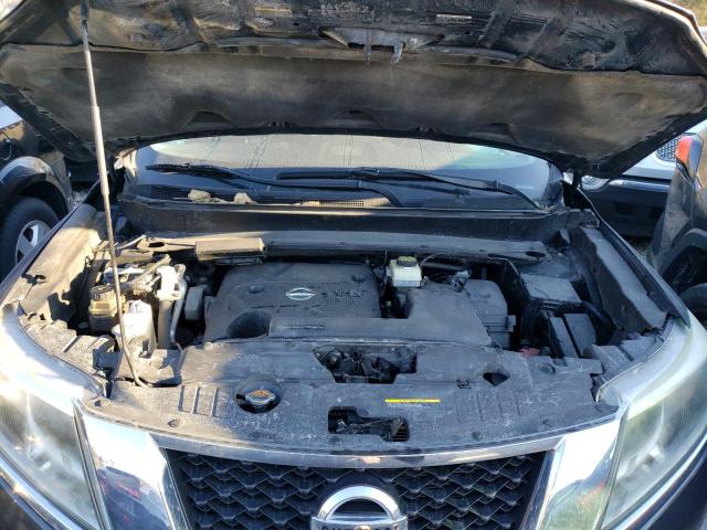 5N1AR2MM7EC692875 - 2014 NISSAN PATHFINDER S GRAY photo 12