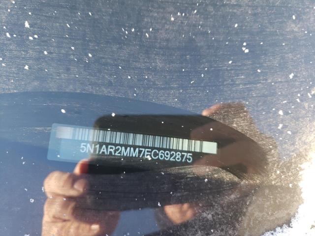5N1AR2MM7EC692875 - 2014 NISSAN PATHFINDER S GRAY photo 13