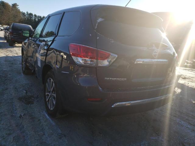 5N1AR2MM7EC692875 - 2014 NISSAN PATHFINDER S GRAY photo 2