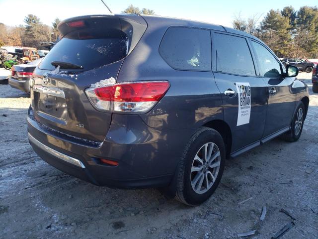 5N1AR2MM7EC692875 - 2014 NISSAN PATHFINDER S GRAY photo 3