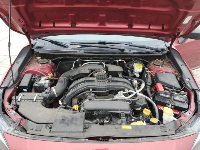 4S3GTAA64J3739483 - 2018 SUBARU IMPREZA RED photo 11