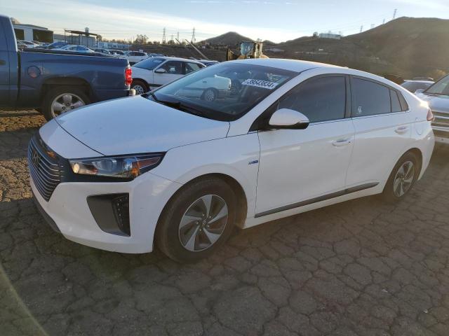 KMHC75LC5KU131542 - 2019 HYUNDAI IONIQ SEL WHITE photo 1