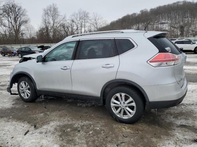 KNMAT2MV6GP623962 - 2016 NISSAN ROGUE S SILVER photo 2