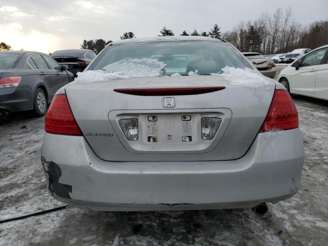 1HGCM563X7A144693 - 2007 HONDA ACCORD SE SILVER photo 6