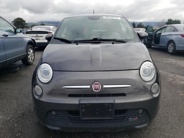 3C3CFFGE8FT677913 - 2015 FIAT 500 ELECTRIC GRAY photo 5
