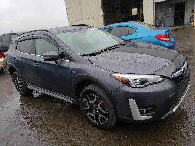 JF2GTDEC6PH270962 - 2023 SUBARU CROSSTREK PREMIUM GRAY photo 4