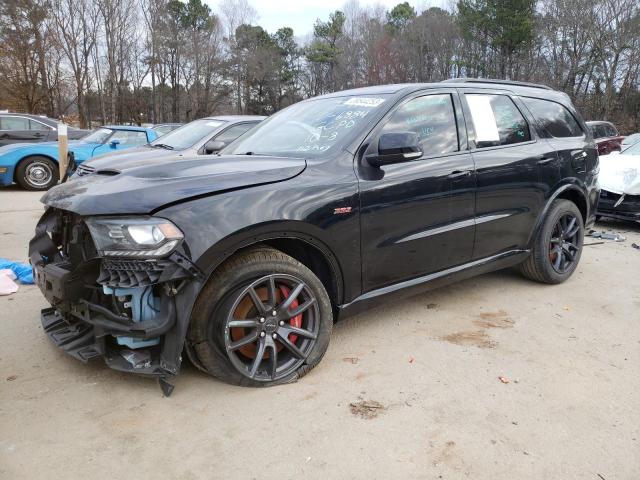 1C4SDJGJ2JC186884 - 2018 DODGE DURANGO SRT BLACK photo 1