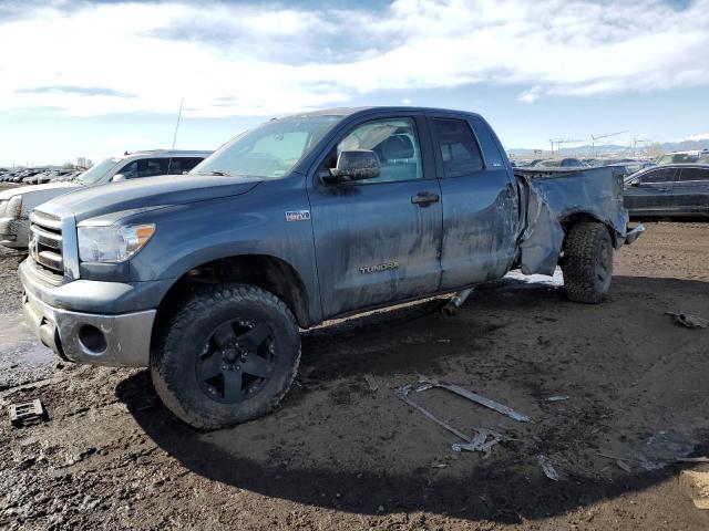 5TFUW5F14AX151722 - 2010 TOYOTA TUNDRA DOUBLE CAB SR5 BLACK photo 1