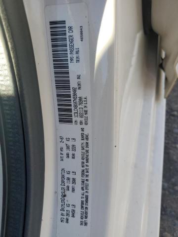 1C3LC46K07N590402 - 2007 CHRYSLER SEBRING WHITE photo 12