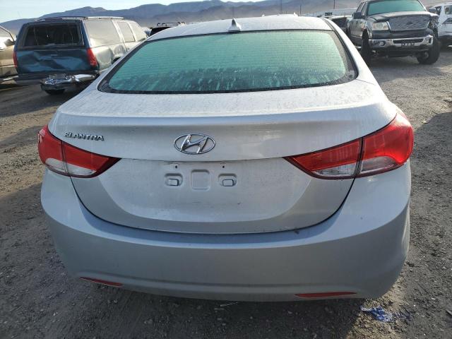 5NPDH4AE1DH452771 - 2013 HYUNDAI ELANTRA GLS SILVER photo 6