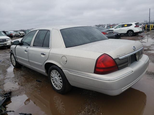 2MEFM74V98X614926 - 2008 MERCURY GRAND MARQ GS TAN photo 2