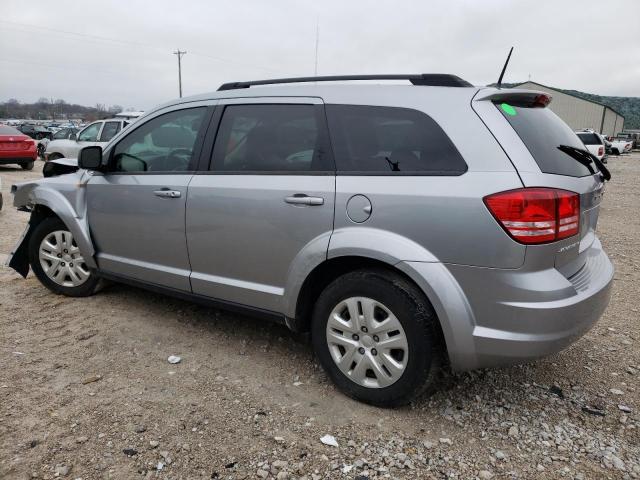 3C4PDCAB3JT447883 - 2018 DODGE JOURNEY SE SILVER photo 2