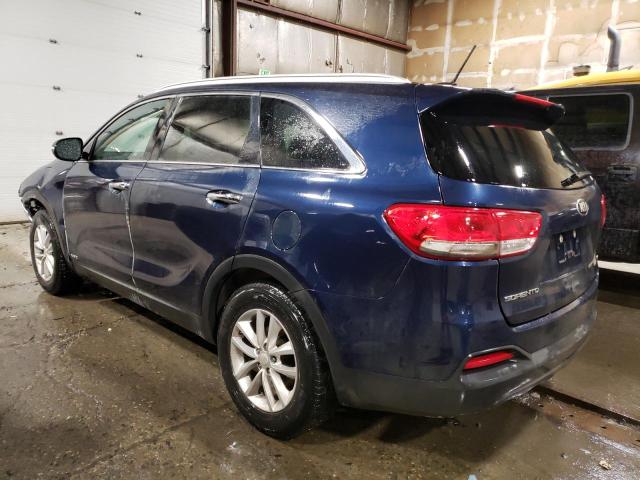 5XYPGDA39HG265550 - 2017 KIA SORENTO LX BLUE photo 2