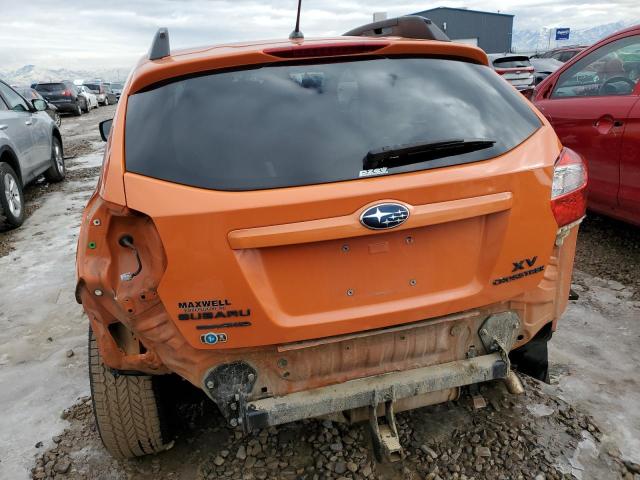 JF2GPACC2D2828715 - 2013 SUBARU XV CROSSTR 2.0 PREMIUM ORANGE photo 6