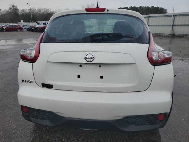 JN8AF5MR1FT506974 - 2015 NISSAN JUKE S WHITE photo 6