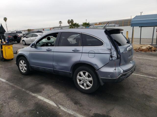 JHLRE38737C076755 - 2007 HONDA CR-V EXL BLUE photo 2