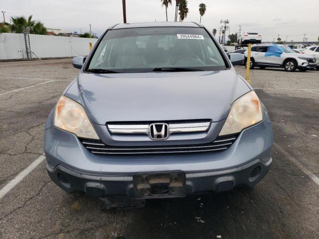 JHLRE38737C076755 - 2007 HONDA CR-V EXL BLUE photo 5