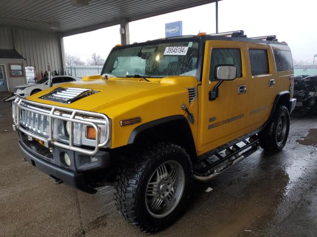 5GRGN23UX3H117535 - 2003 HUMMER H2 YELLOW photo 1