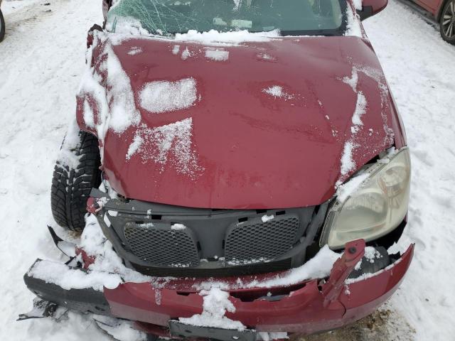 1G2AL55F187335457 - 2008 PONTIAC G5 SE RED photo 11