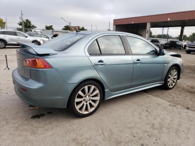 JA3AU26U89U006776 - 2009 MITSUBISHI LANCER ES/ES SPORT TURQUOISE photo 3