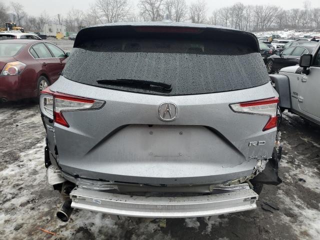 5J8TC2H33ML040030 - 2021 ACURA RDX GRAY photo 6