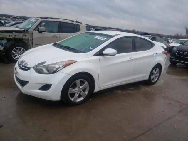 5NPDH4AE7BH045163 - 2011 HYUNDAI ELANTRA GLS WHITE photo 1