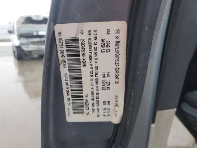 2B3KA43G96H148076 - 2006 DODGE CHARGER SE GRAY photo 13